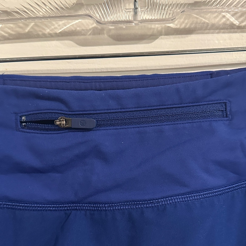 Lululemon Athletica Larkspur Blue Speed Up Short Long 4” Women’s 10 Running Gym - Picture 6 of 10